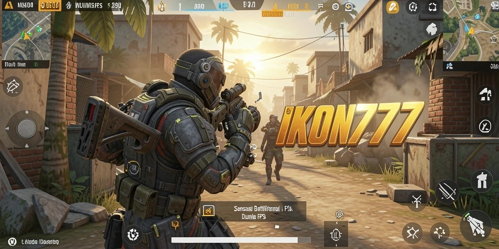 Tangkapan layar menunjukkan aksi mendebarkan dalam gameplay FPS.