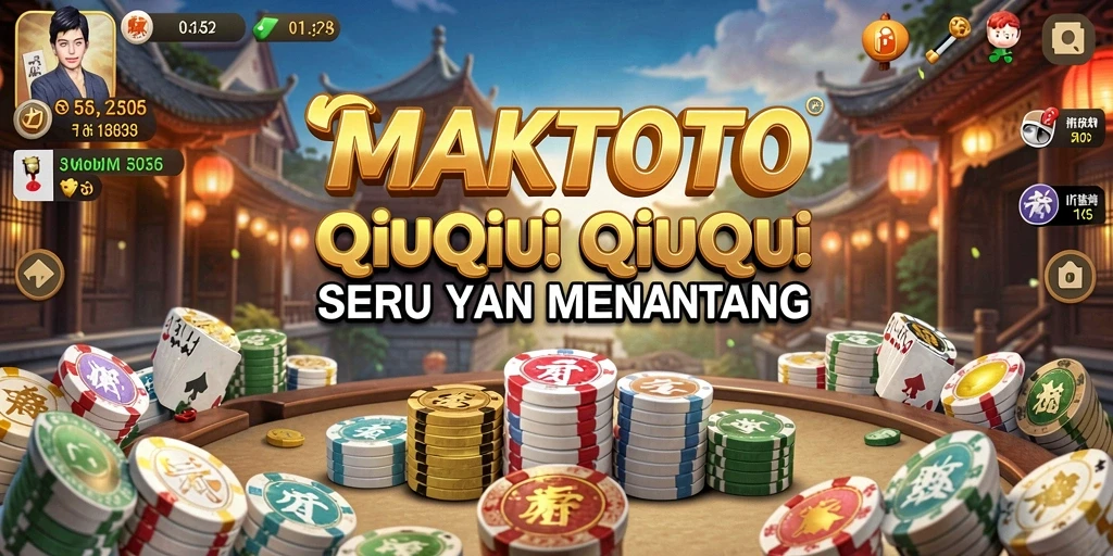 Screenshot gameplay QiuQiu yang mendebarkan di MAKTOTO.