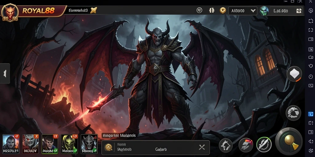 Tampilan mendebarkan dari gameplay ROYAL88 yang memicu ketakutan.